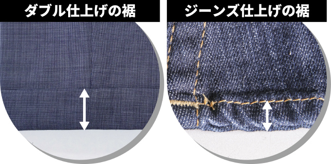 パンツの裾上げ、当日仕上げ。 | お洋服のリメイク、リフォーム、お直しなら「ママのリフォーム」へ